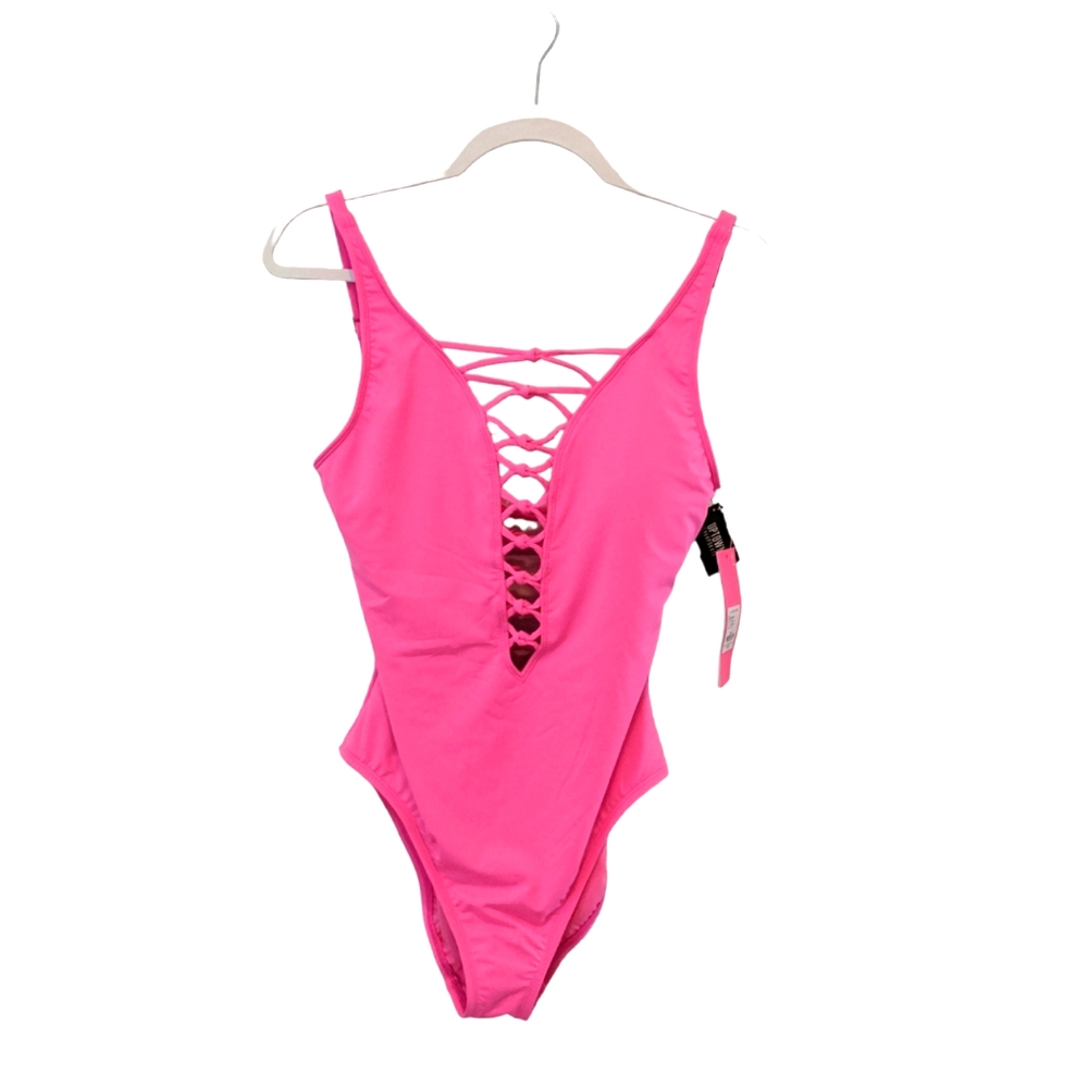 Women's Lily Pulitzer Isle Lattice One Piece Swimsuit Size 8 NWT